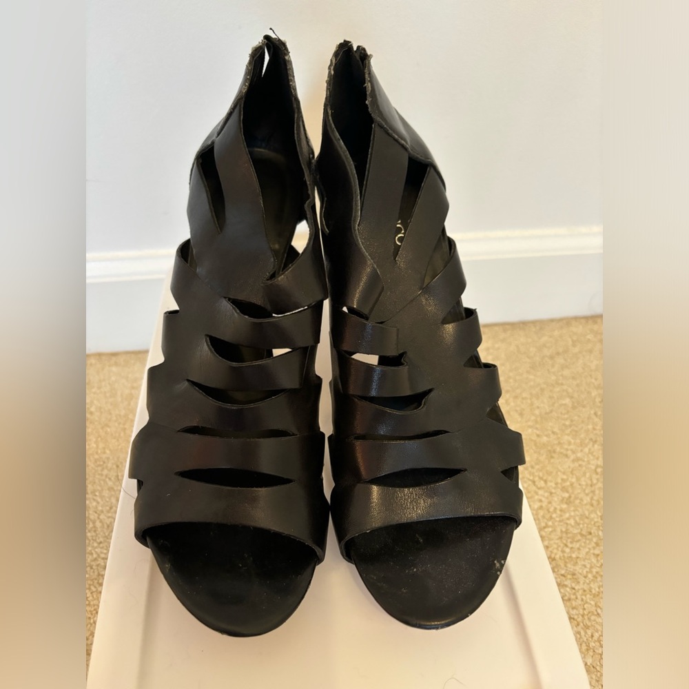 Franco Sarto platform gladiator sandals - 9 - Picture 2 of 8